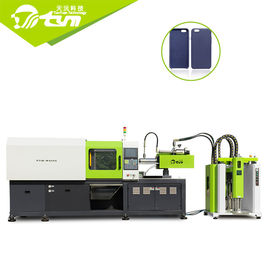 Automatic Low Volume Injection Molding Machine , Green Mobile Case Manufacturing Machine