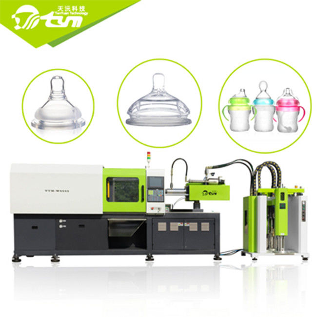 Baby Nipple Rubber Moulding Machine , Fully Automated Silicone Injection Molding Machine