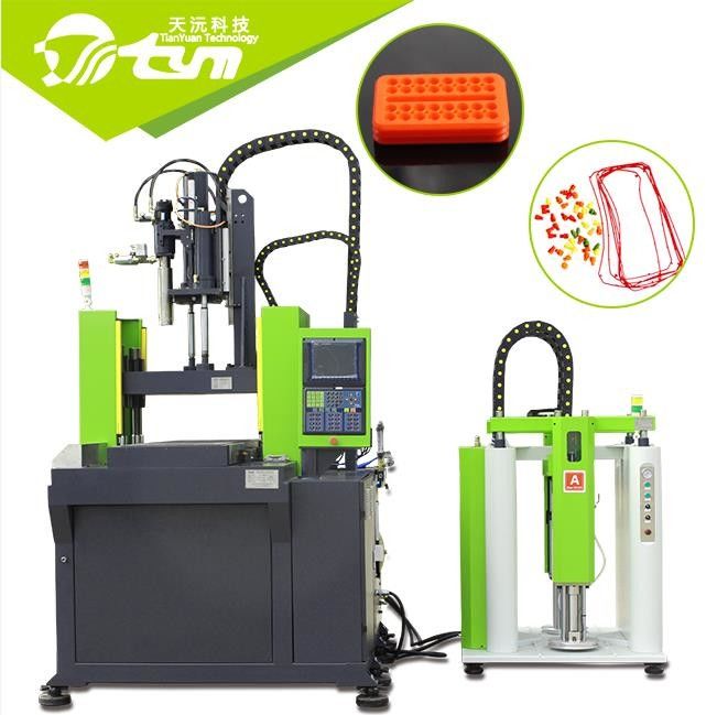 Vertical Injection Moulding Machine , Silicone Sealing / Gasket Making Machine