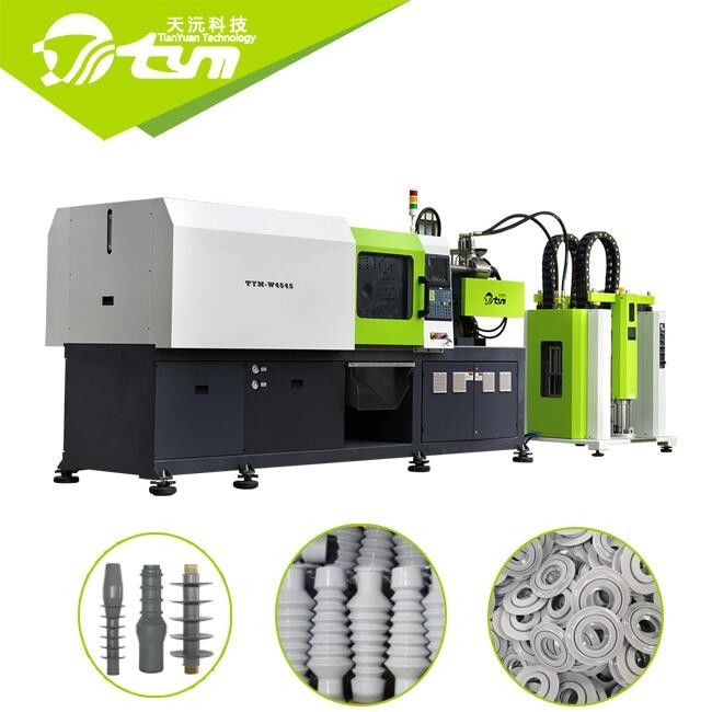 Silicone Insulator LSR Injection Molding Machine Heavy High Productivity