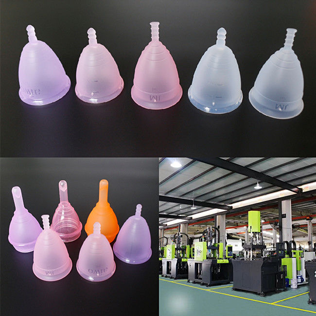 Collapsible Menstrual Cup Injection Moulding Equipment , 5.2T Ls Injection Moulding Machine