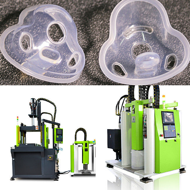 Green Fast Liquid Silicone  Injection Molding Machine , High Efficient Lsr Molding Machine