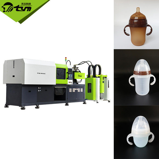 High Precision Automatic Liquid Silicone  Injection Moulding Machine For Baby Bottle