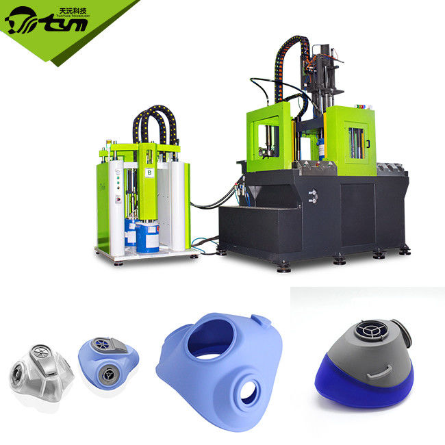 Non Toxic Vertical Rubber Moulding Press High Speed 12.1kw