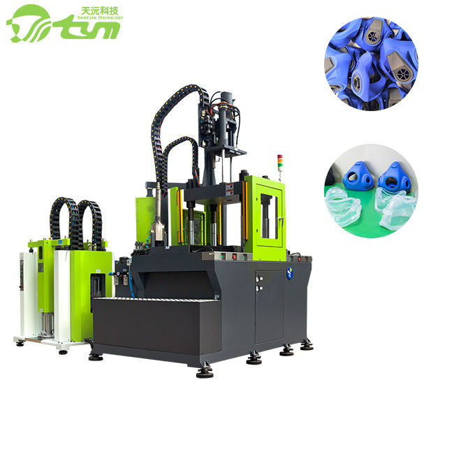 Green Color Liquid Silicone Rubber Injection Molding Equipment High Efficiency