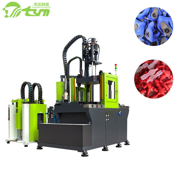 Fast Speed Vertical Silicone Molding Machine Injection Pressure 19.6 T