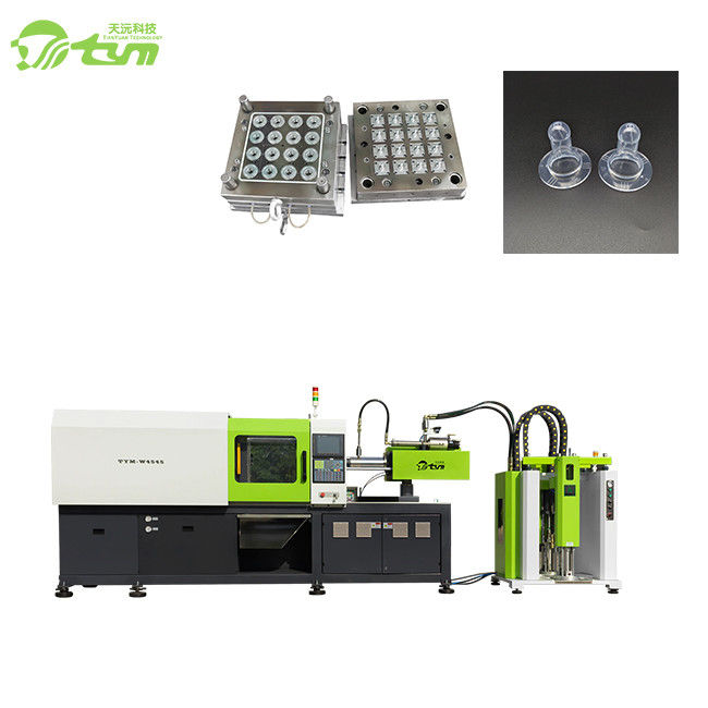 Clamping Force 130T Silicone Injection Molding Machine Making Baby Feeding Products Nipple Pacifier Teat High Accuracy